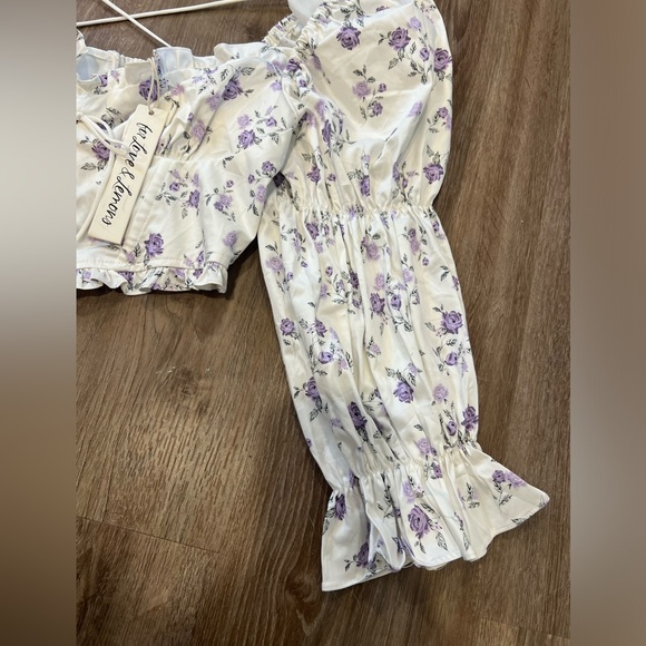 BNWT For Love and Lemons Leslie Blouse in Multi - Picture 7 of 14